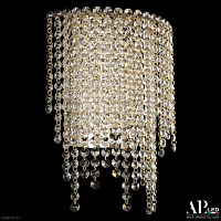Бра хрустальное светодиодное APL LED Sicilia SH500.B4.25-32.B.Gd.3000