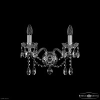 Бра хрустальное Bohemia IVELE Crystal 1413B/2/165 Ni