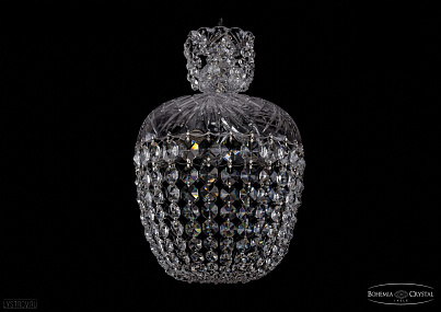 Хрустальный подвесной светильник Bohemia IVELE Crystal 7710/30/Ni
