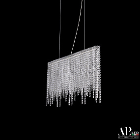 Хрустальная подвесная светодиодная люстра APL LED Sicilia SH06.70.B.Ni.4000
