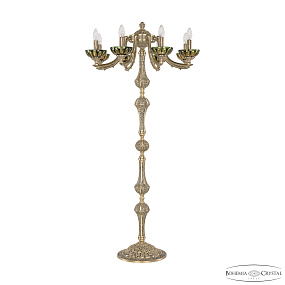Торшер Bohemia Ivele Crystal Verona 72009T/8/210 FP P Amber-Green/H-1H