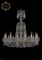 Большая хрустальная люстра Bohemia Art Classic 11.23.16.300.XL-86.Gd.Dr