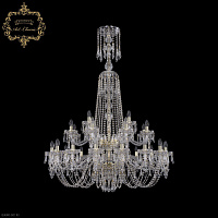 Большая хрустальная люстра Bohemia Art Classic 11.23.16+8+4.400.2d.XL-160.Gd.Dr