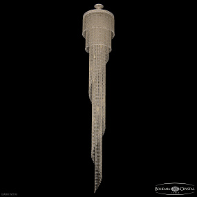 Каскадная хрустальная люстра Bohemia IVELE Crystal AL83111/50OL-250 WMG