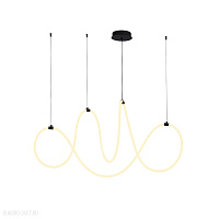 Светодиодный подвесной светильник Arte Lamp KLIMT A2850SP-80BK