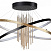 Светодиодная подвесная люстра Odeon Light MONICA 3901/70CL