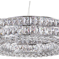 Подвесная светодиодная хрустальная люстра Odeon Light PANTA 4927/52L