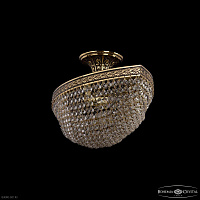 Хрустальная потолочная люстра Bohemia IVELE Crystal 19323/55IV GB