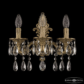 Бра с хрусталем Bohemia Ivele Crystal Florence 7102B13/3/125 A FP