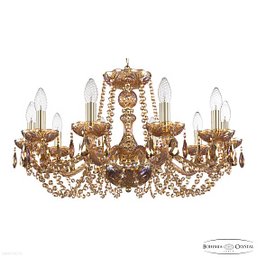 Хрустальная подвесная люстра Bohemia IVELE Crystal 119/10/240 G M777