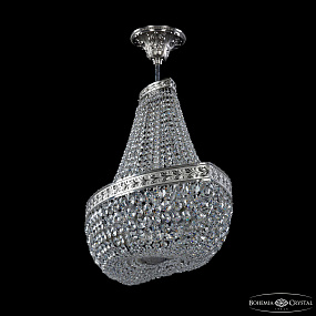 Хрустальная подвесная люстра Bohemia IVELE Crystal 19113/H1/70IV Ni