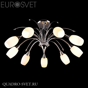 Люстра потолочная EUROSVET 22080 22080/9 хром