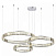 Подвесная светодиодная люстра Odeon Light Vekia 4930/36L