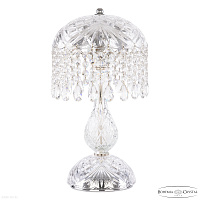 Хрустальная настольная лампа Bohemia IVELE Crystal 14781L1/22 Ni