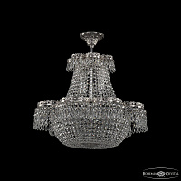 Хрустальная подвесная люстра Bohemia IVELE Crystal 19311/H1/55JB Ni