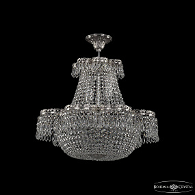 Хрустальная подвесная люстра Bohemia IVELE Crystal 19311/H1/55JB Ni