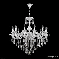 Большая хрустальная люстра Bohemia IVELE Crystal AL79101/12/300 B WMN