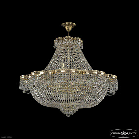 Большая хрустальная люстра Bohemia IVELE Crystal 19301/H1/95JB G