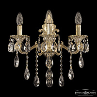 Бра с хрусталем Bohemia Ivele Crystal Verona 7202B14/3/175 B GW