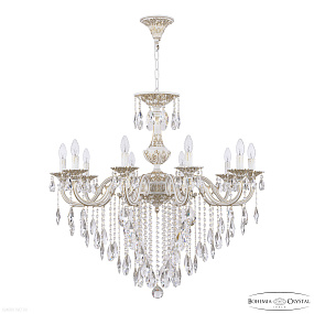 Большая хрустальная люстра Bohemia IVELE Crystal AL78101/10/300 B WMG