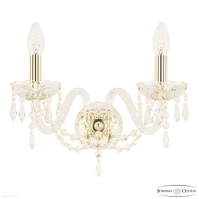Бра хрустальное Bohemia IVELE Crystal 104B/2/165 G