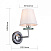 Бра F-PROMO Milo 2616-1W