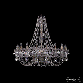 Большая хрустальная люстра Bohemia IVELE Crystal 1406/20/400/h-112 Pa