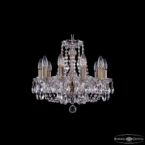 Хрустальная подвесная люстра Bohemia IVELE Crystal 1406/10/141/Pa