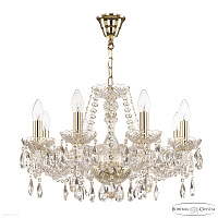 Хрустальная подвесная люстра Bohemia IVELE Crystal 116/8/195 G