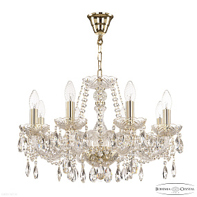 Хрустальная подвесная люстра Bohemia IVELE Crystal 116/8/195 G