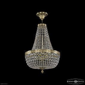 Хрустальная подвесная люстра Bohemia IVELE Crystal 19111/H2/35IV G C1