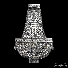 Бра с хрусталем Bohemia IVELE Crystal 19272B/H2/25IV Ni