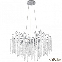 Подвесная хрустальная люстра Arte Milano 239801/D600/8/A Cr
