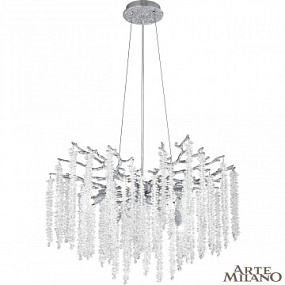 Подвесная хрустальная люстра Arte Milano 239801/D600/8/A Cr