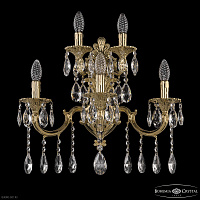 Бра с хрусталем Bohemia Ivele Crystal Verona 7201B16/3+2/210 A G