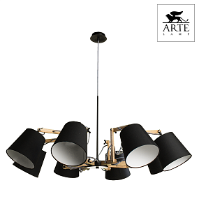 Люстра подвесная Arte Lamp PINOCCIO A5700LM-8BK