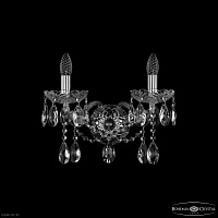 Бра хрустальное Bohemia IVELE Crystal 1413B/2/165/XL Ni