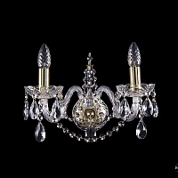 Бра хрустальное Bohemia IVELE Crystal 1411B/2/141G