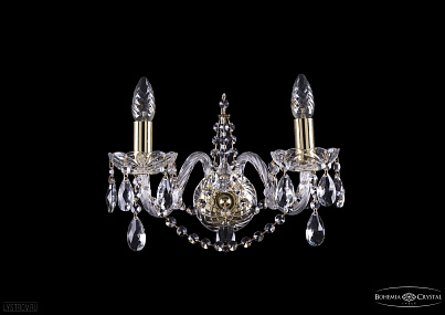 Бра хрустальное Bohemia IVELE Crystal 1411B/2/141G