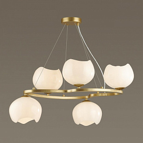 Подвесная люстра Odeon Light WATERLILY 4873/5