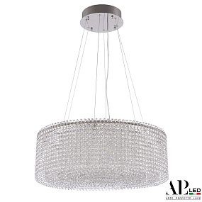 Хрустальная подвесная светодиодная люстра APL LED Sicilia SH13.60.A.Ni.4000