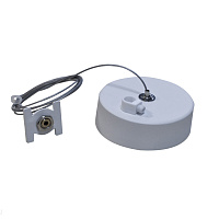 Подвесной комплект для магнитного шинопровода с отверстием для провода Donolux Magic track Suspension kit DLM/White1