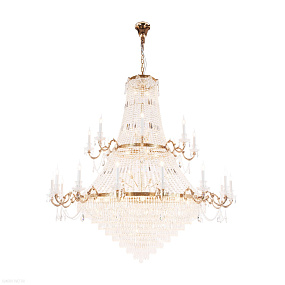 Большая хрустальная люстра Maytoni Palace DIA890-PL-66-G