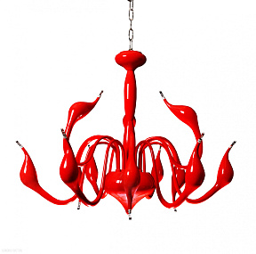 Подвесная люстра Lumina Deco MAGICA LDP 6028-12 RD
