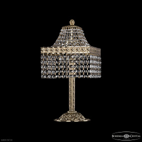 Хрустальная настольная лампа Bohemia IVELE Crystal 19202L6/H/20IV G R
