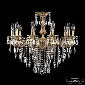 Подвесная хрустальная люстра Bohemia Ivele Crystal Verona 72102/10/210 B FP