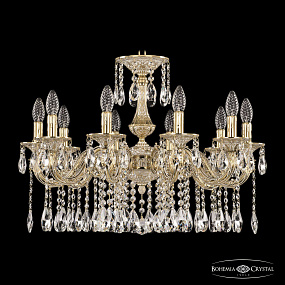 Подвесная хрустальная люстра Bohemia Ivele Crystal Florence 71101/10/210 A GW