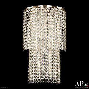 Бра хрустальное светодиодное APL LED Rimini S500.B4.25-45.A.3000.Gold