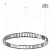 Подвесная светодиодная люстра Odeon Light Vekia 4930/45L