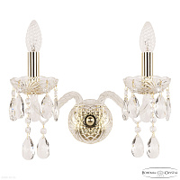 Бра хрустальное Bohemia IVELE Crystal 107B/2/165 G